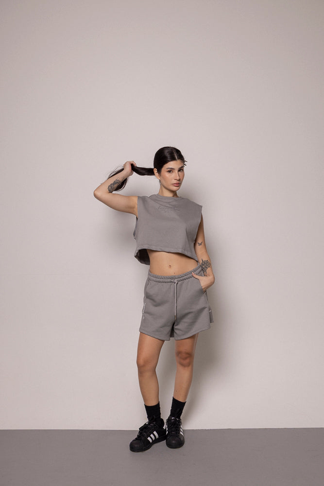 Short 8727 Sgo Dama-Gris