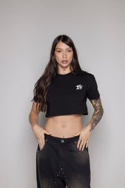 Crop-Top Basic Courage-Negro