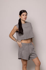 Camisilla 8727 Sgo Dama-Gris