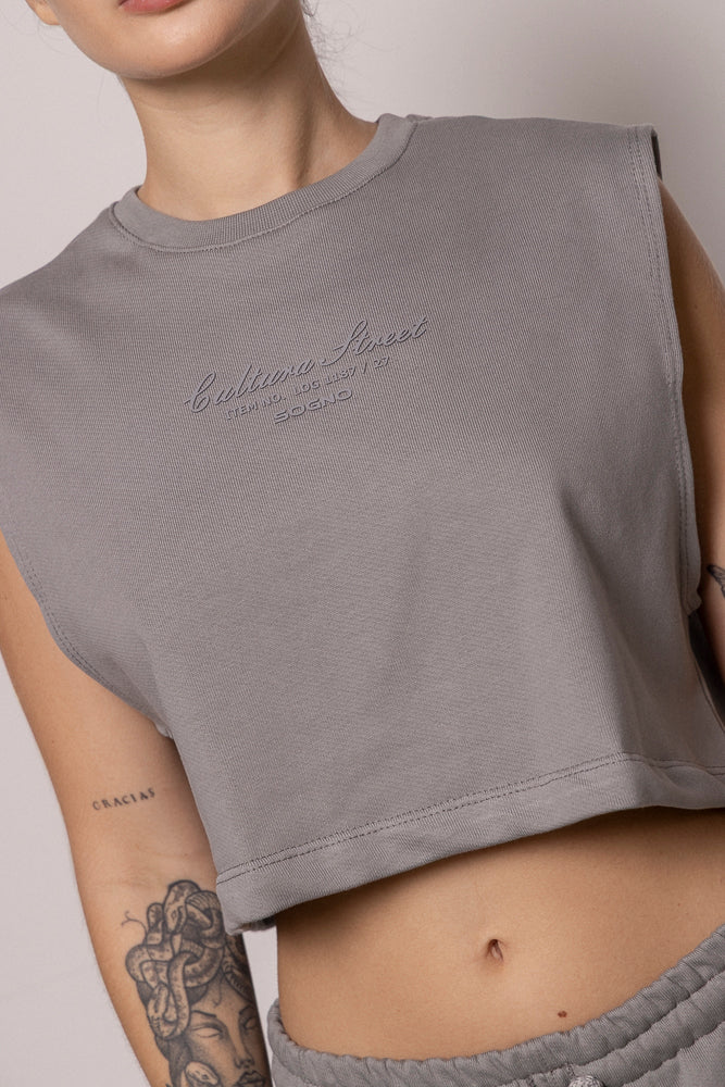 Camisilla 8727 Sgo Dama-Gris
