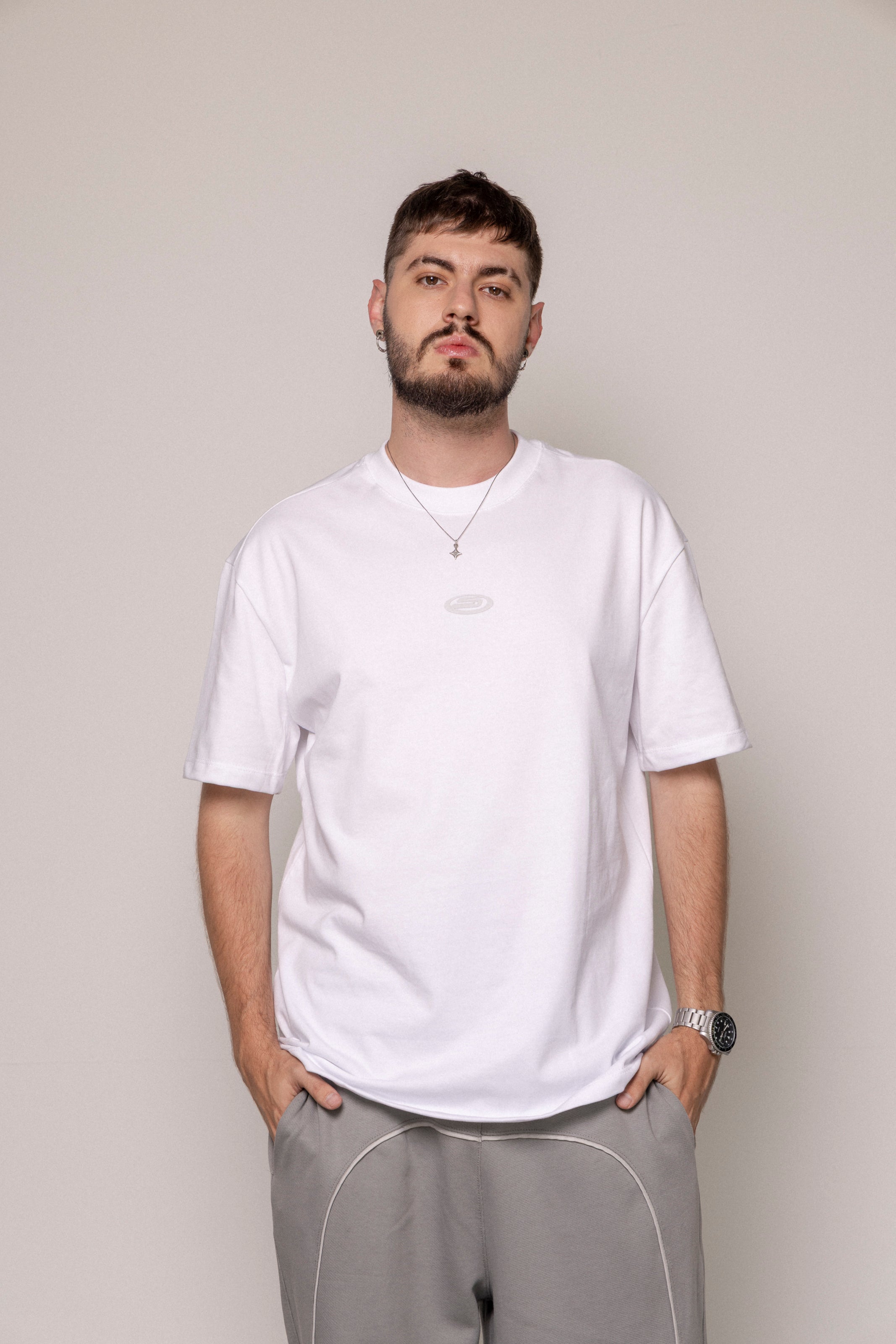 Camiseta Basica Sogno-Blanca
