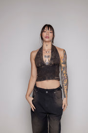 Top Courage Rib Tipo Halter