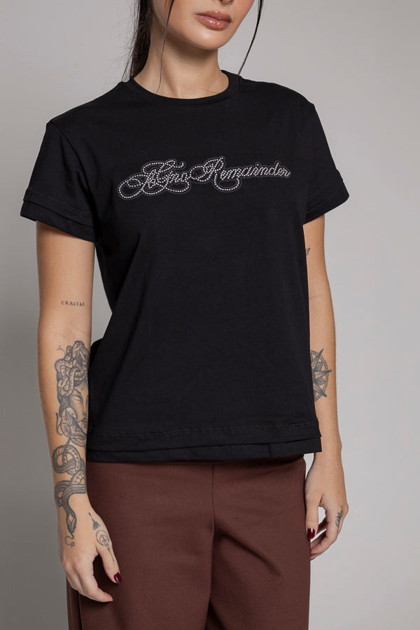 T-Shirt Remainder-Negra