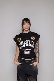 Camisilla Courage Dama 87-Black