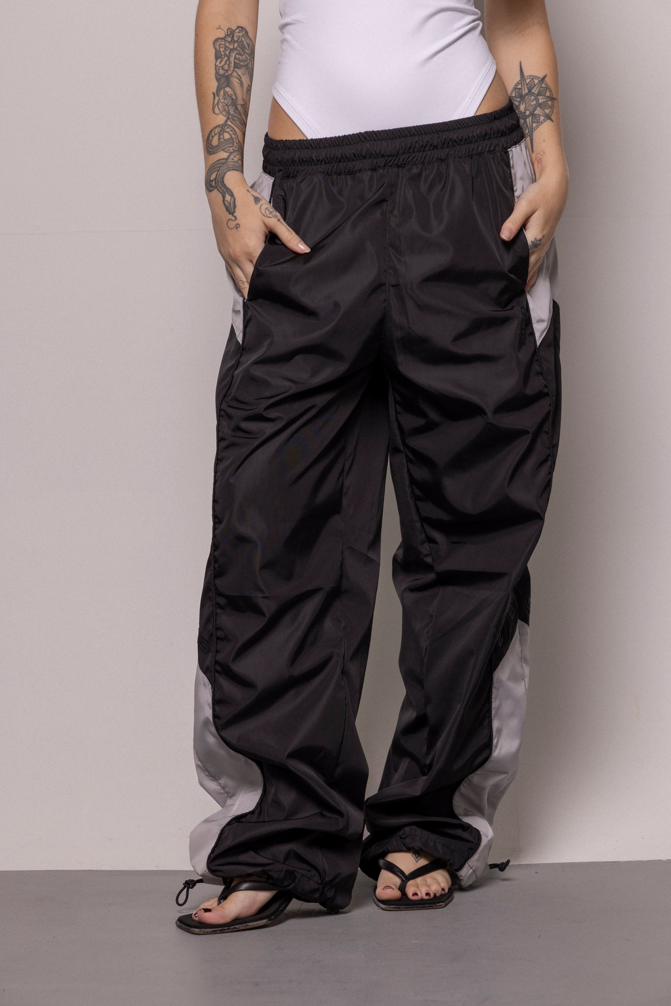 Sudadera Parachute 8727 Dama-Negra