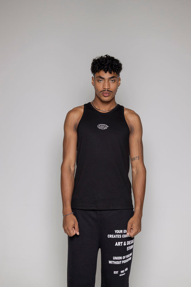 Camisilla Courage Rib-Negra