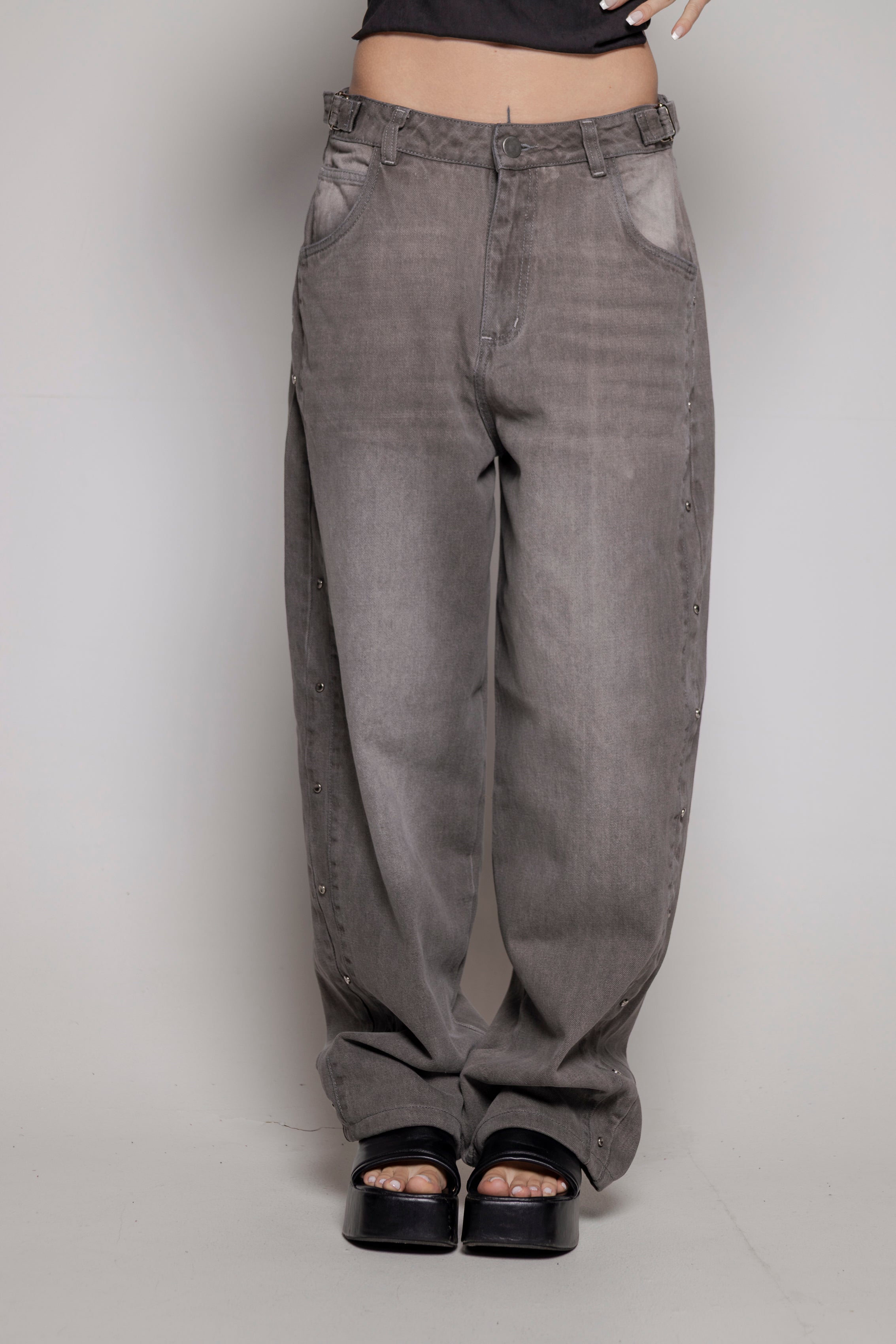 Baggy Courage Dama Gris/Stone