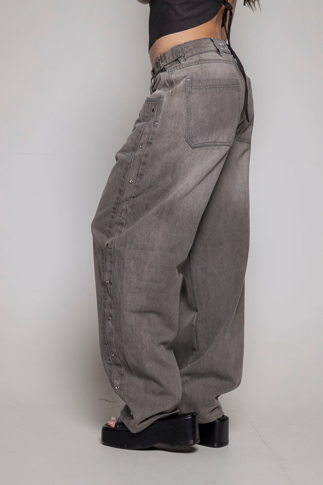 Baggy Courage Dama Gris/Stone