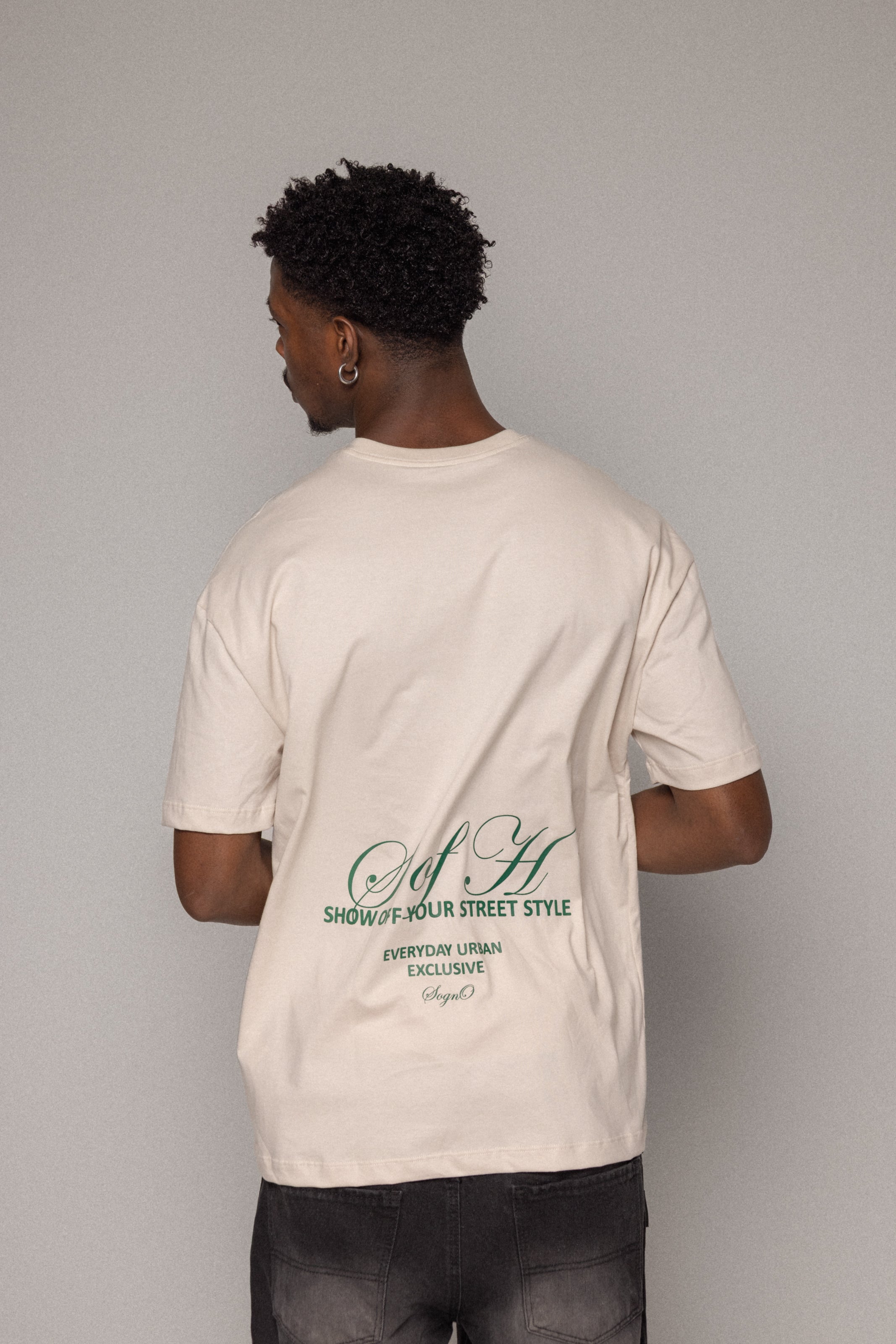 Camiseta The Win-Beige