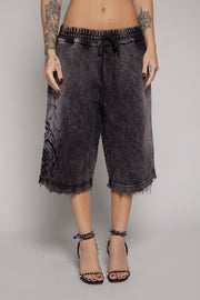 Bermuda/Jorts Remainder Dama Sogno-Stone