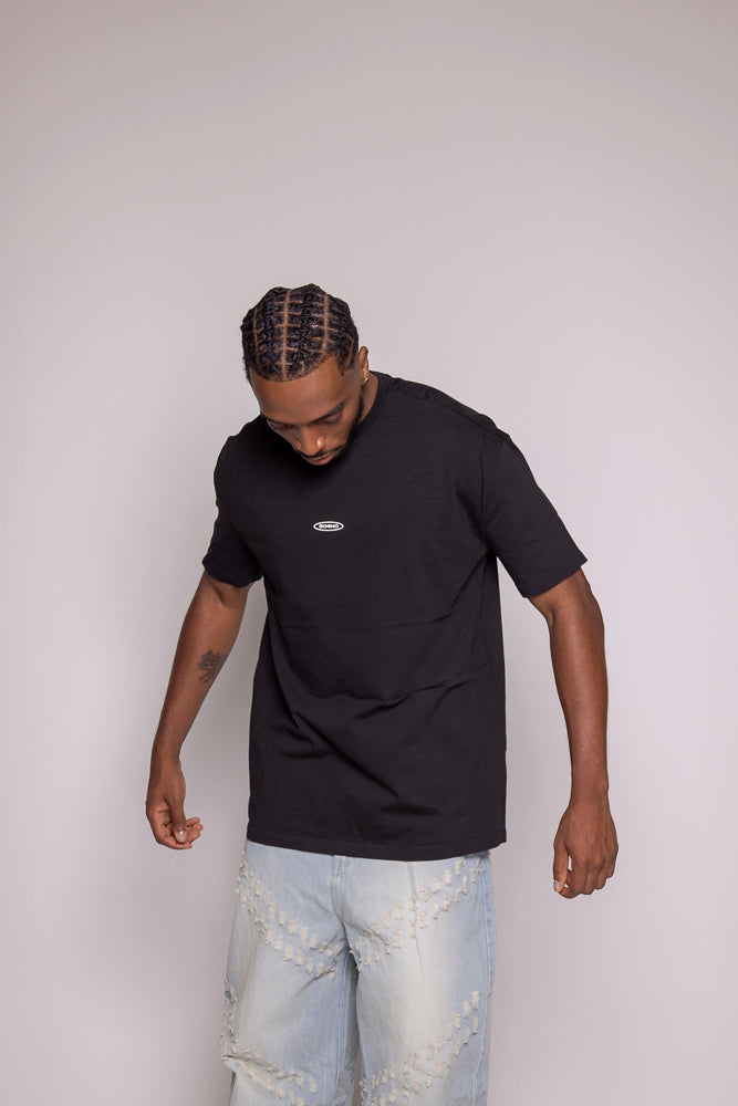 Camiseta Motion Regular-Negra