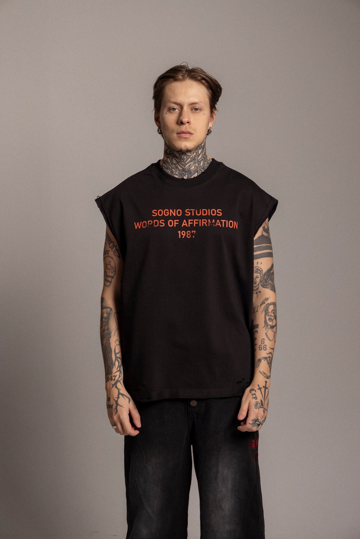 Camisilla Affirmation-Negra