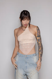 Top Courage Brave Mesh-Beige
