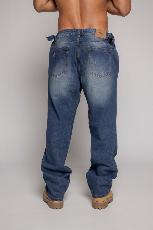 Jean Regular Remainder-Dark/Blue