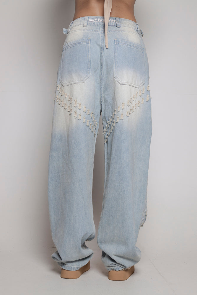 Baggy Courage Dama Azul/Laser