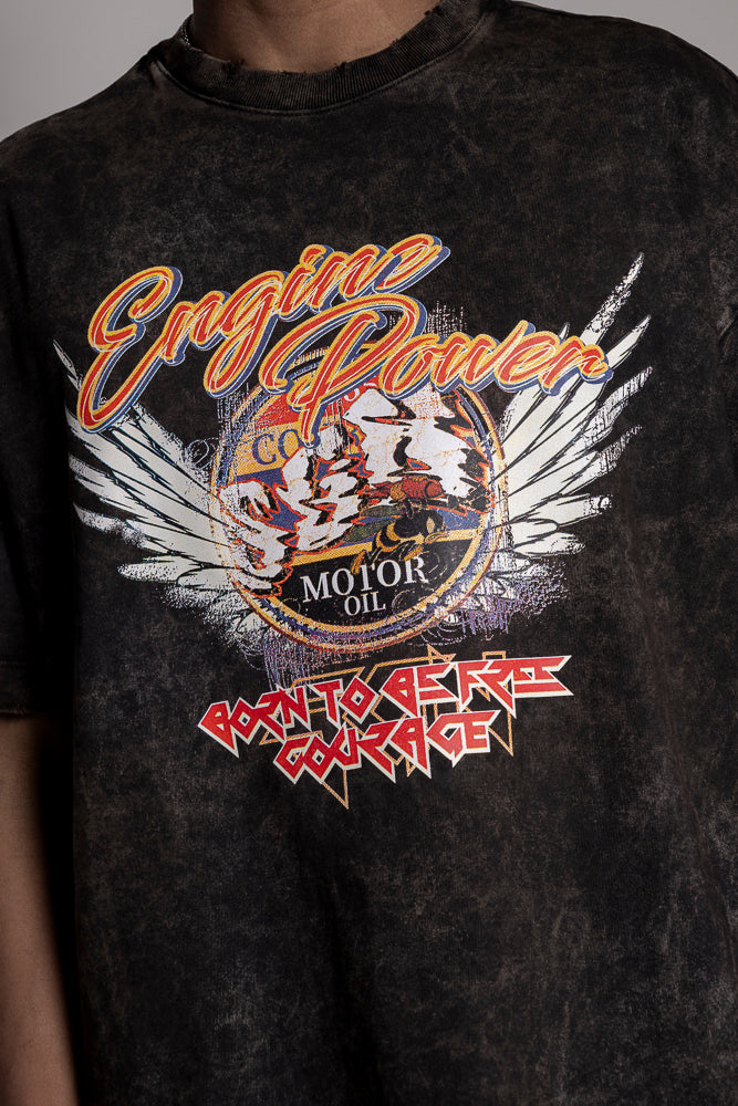 Oversized Courage Aguila-Negra/Stone