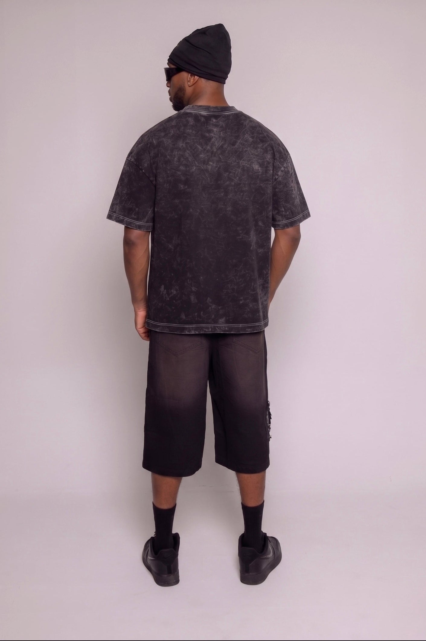 Camiseta Negro/Stone Aguila