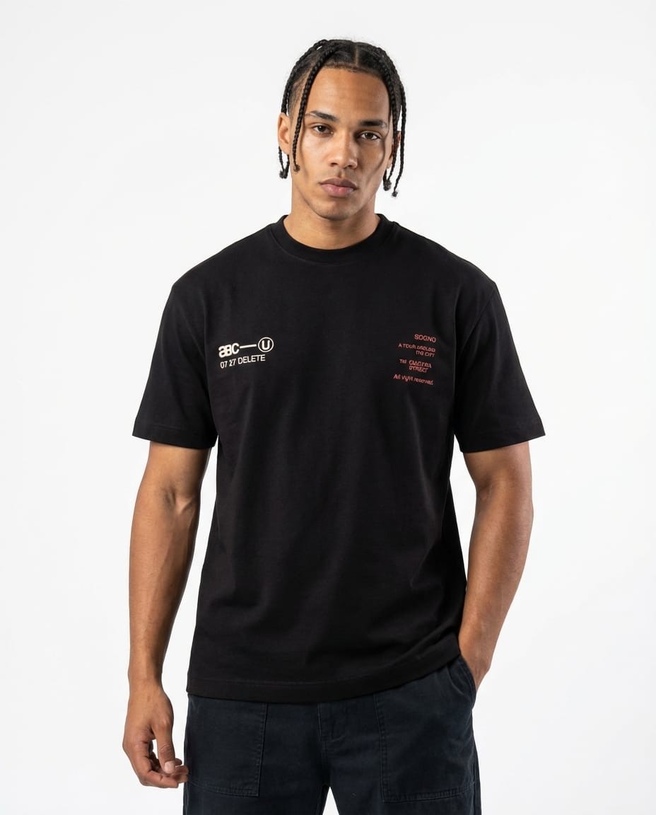 Camiseta Motion-Negra