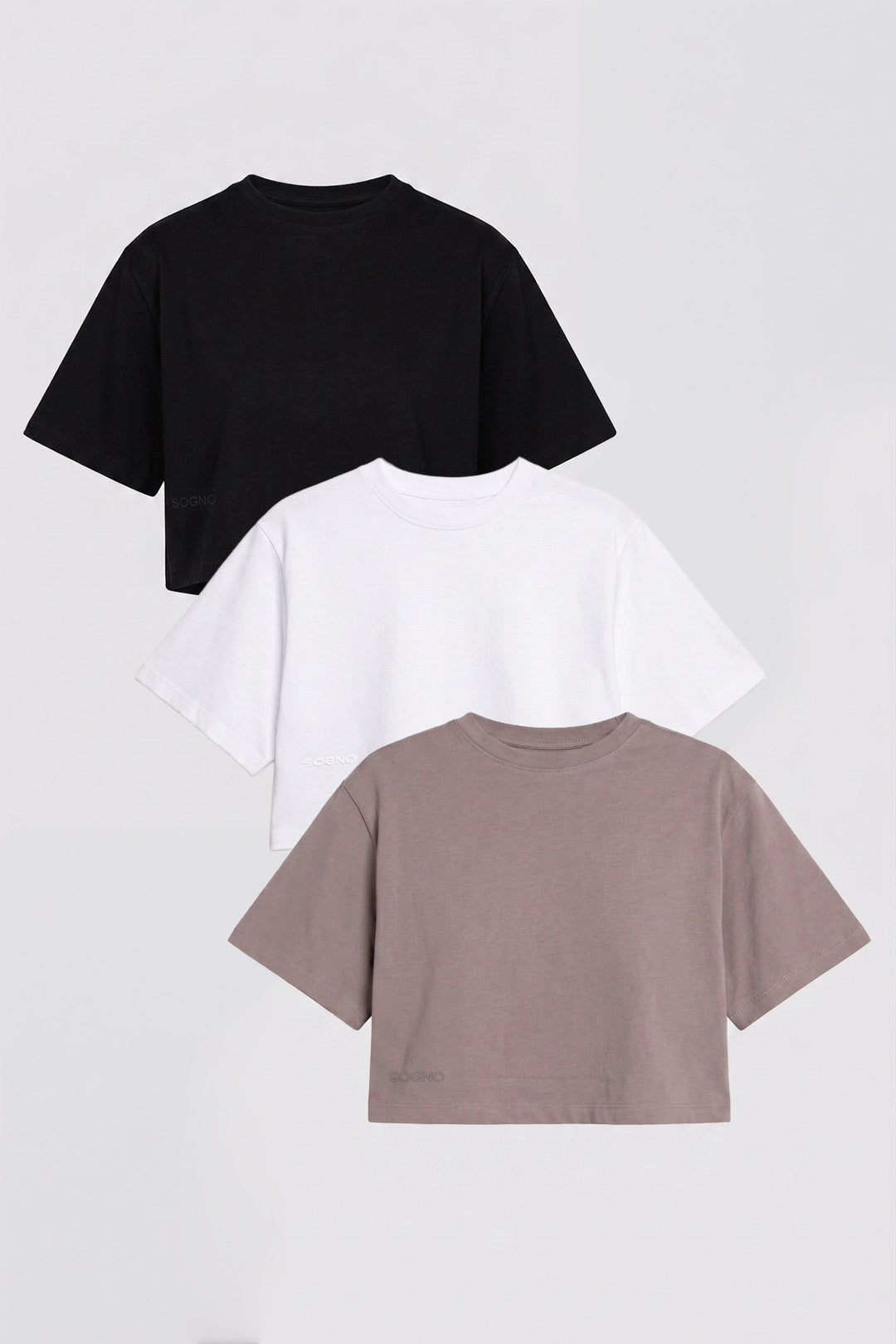 PACK X3 CROP TOP BASIC