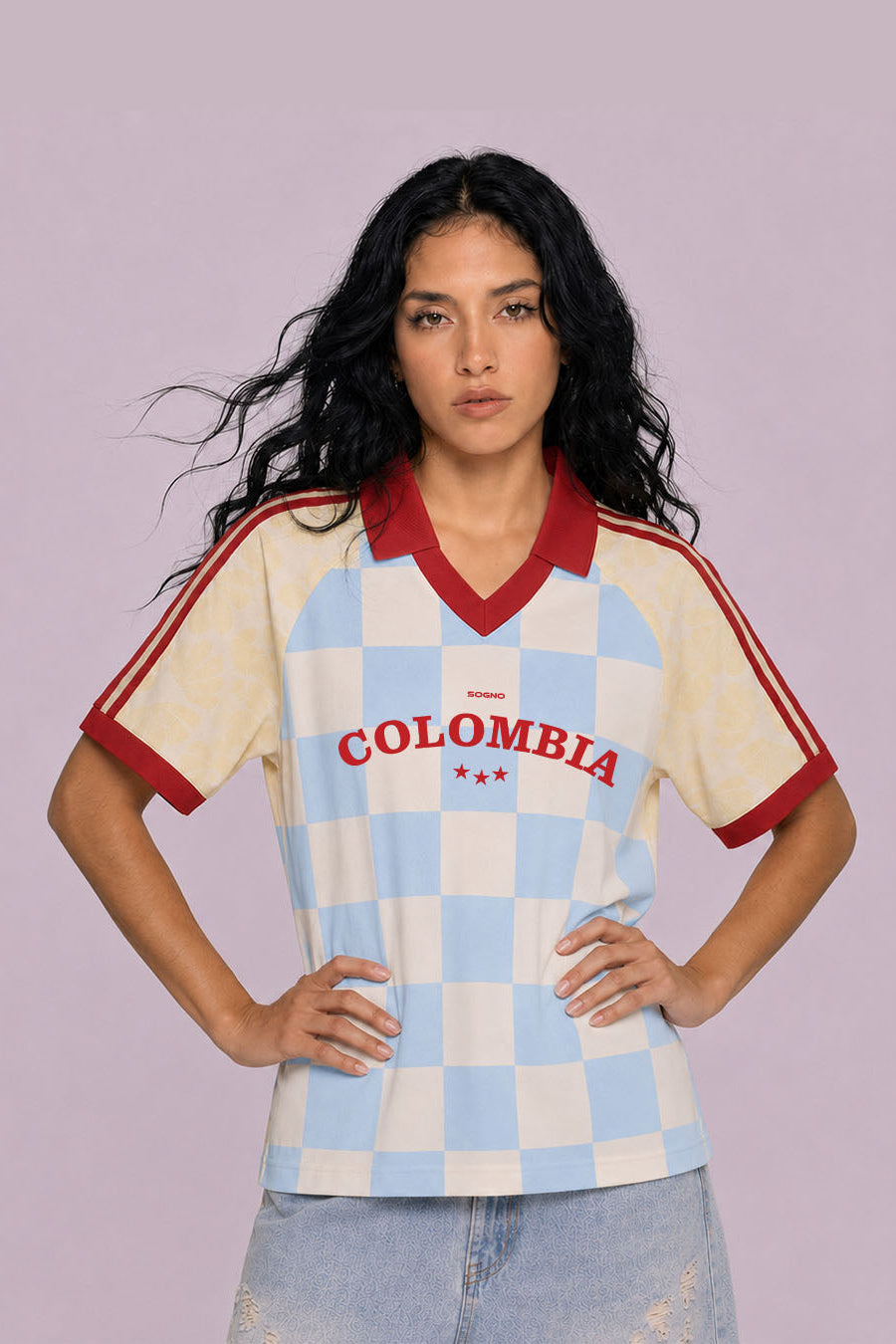 Camiseta Colombia Dama