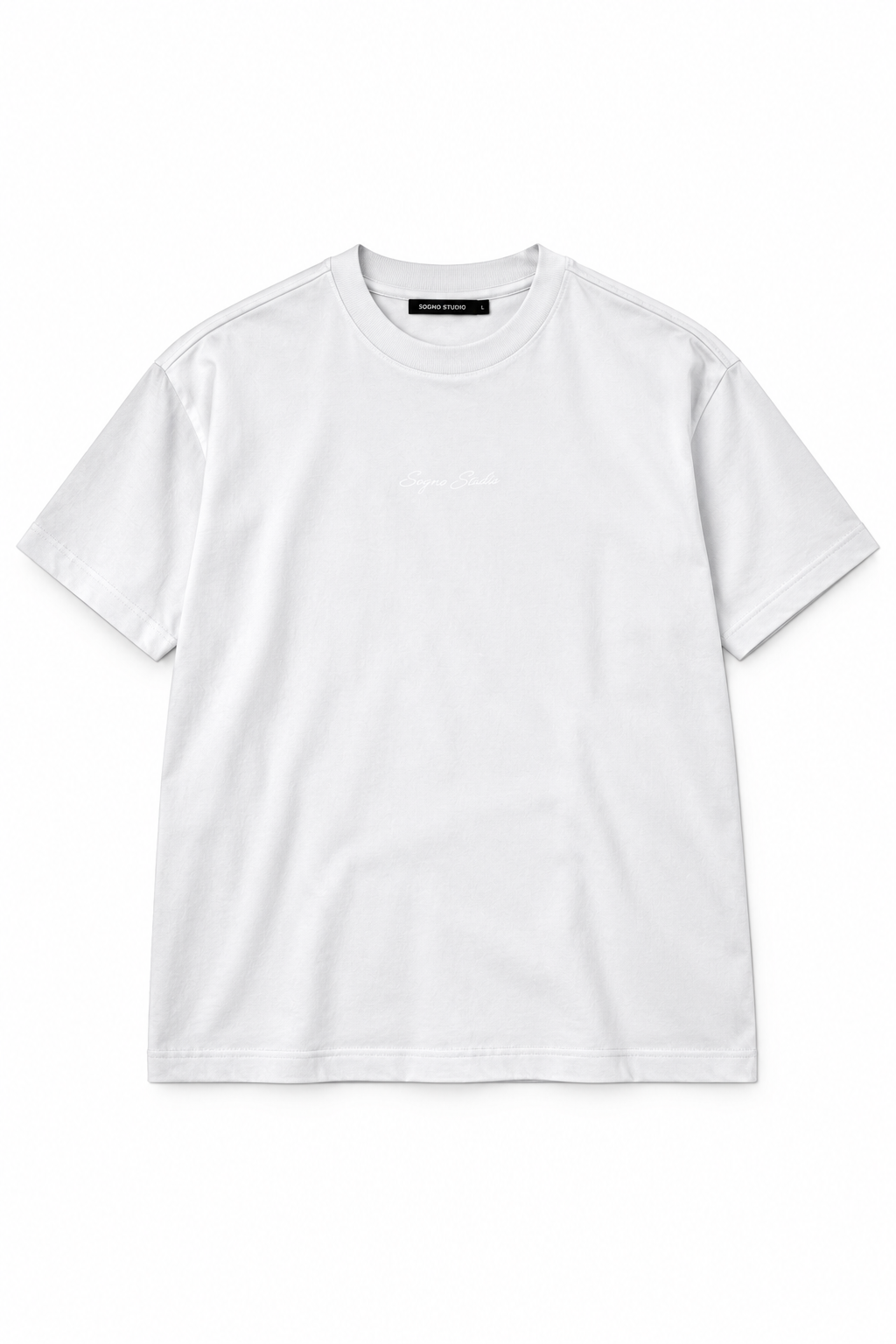Camiseta Basica Affirmation-Blanca