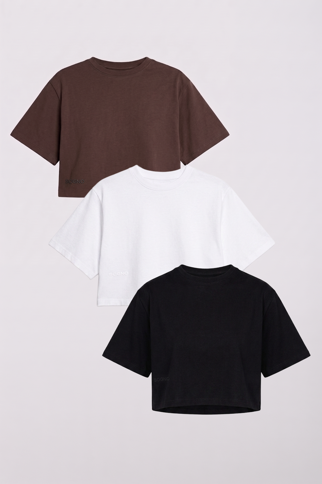PACK X3 CROP TOP BASIC