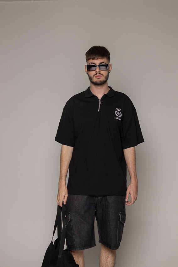 Polo Oversized The Art-Negra