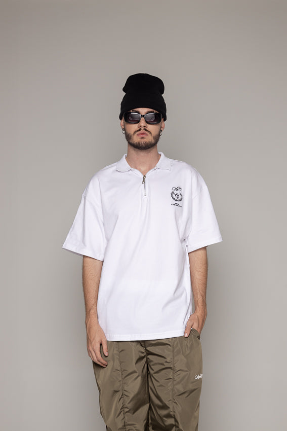 Polo Oversized The Art-Blanca