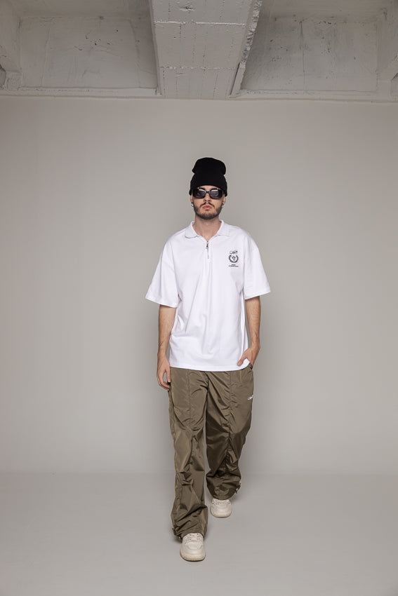 Polo Oversized The Art-Blanca