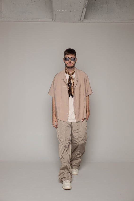 Camisa Boxy Fit The Art-Camel