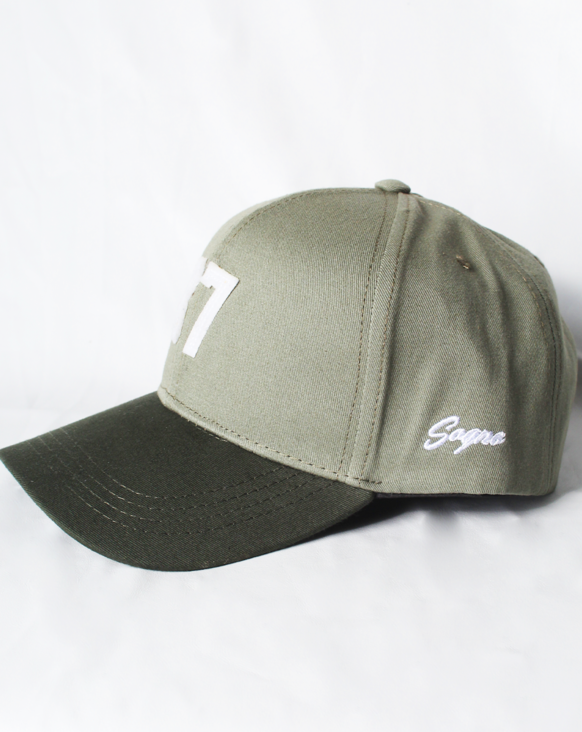 Two-tone Green Cap