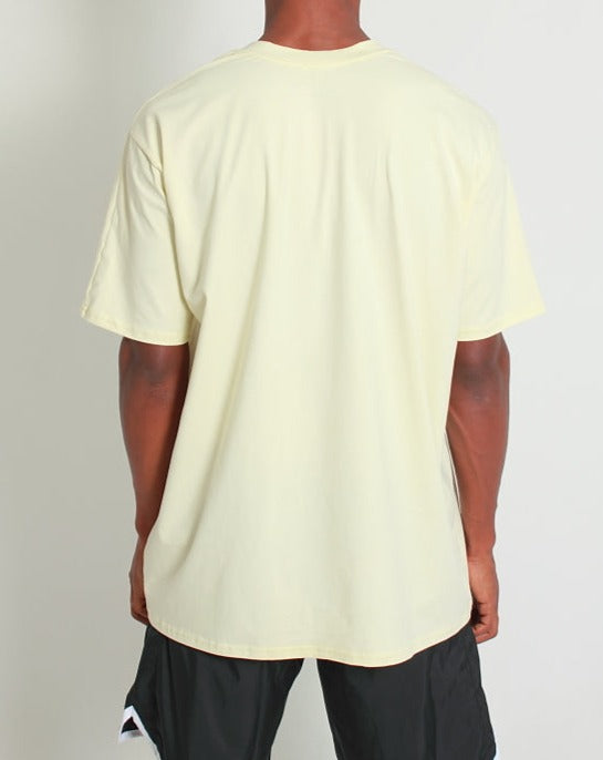 Beige Semi-Oversize T-shirt